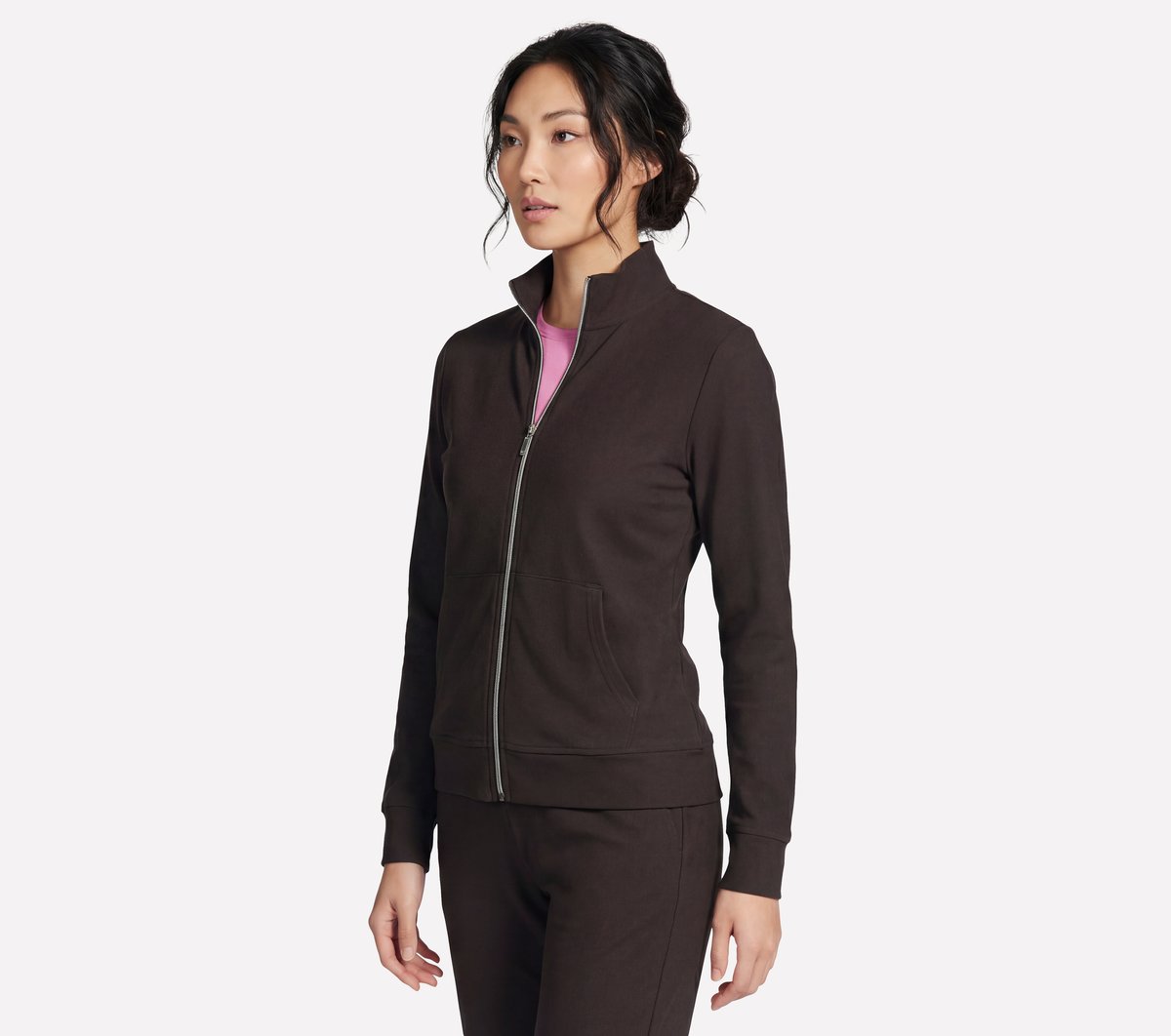 Skechers Women | GO Luxe Rib Everyday Full Zip Jacket