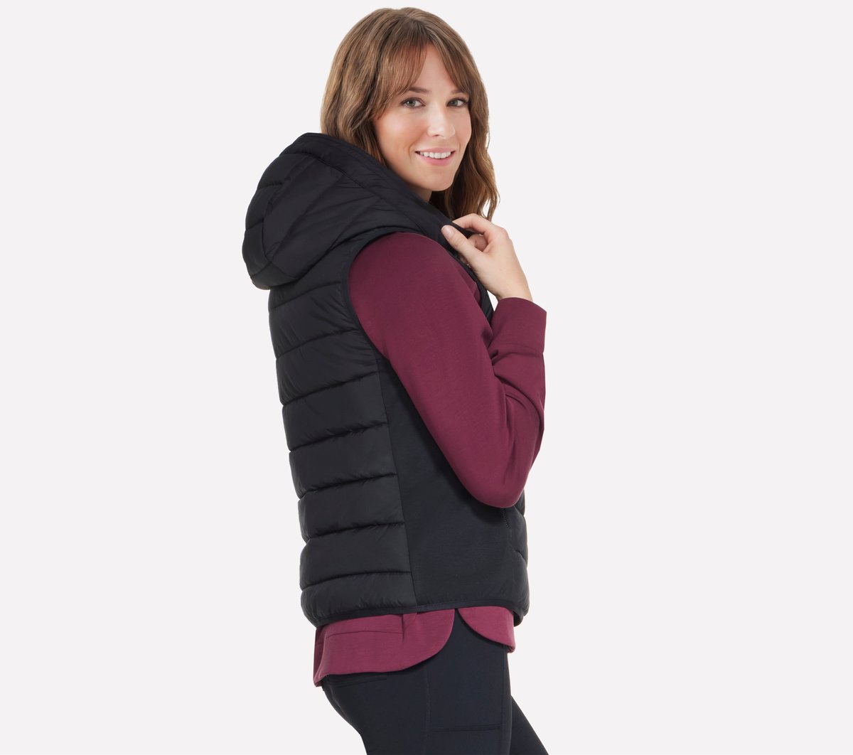 Skechers Women | Performance Elite Cozy Fit Hooded Vest
