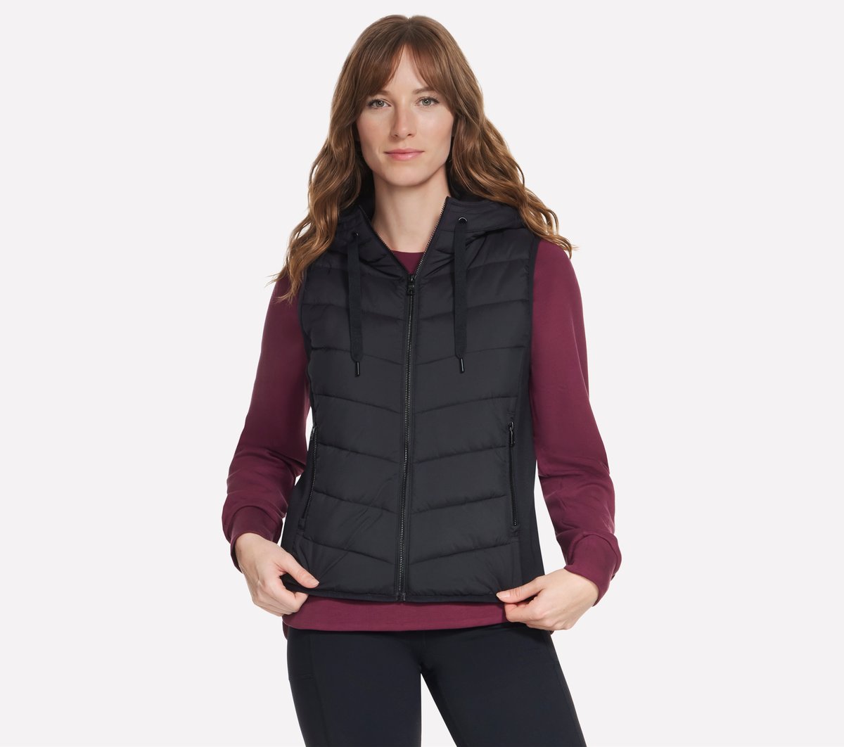 Skechers Women | Performance Elite Cozy Fit Hooded Vest