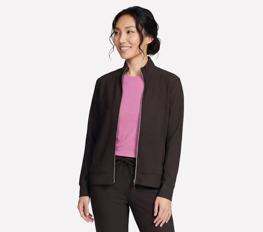 Skechers Women | GO Luxe Rib Everyday Full Zip Jacket
