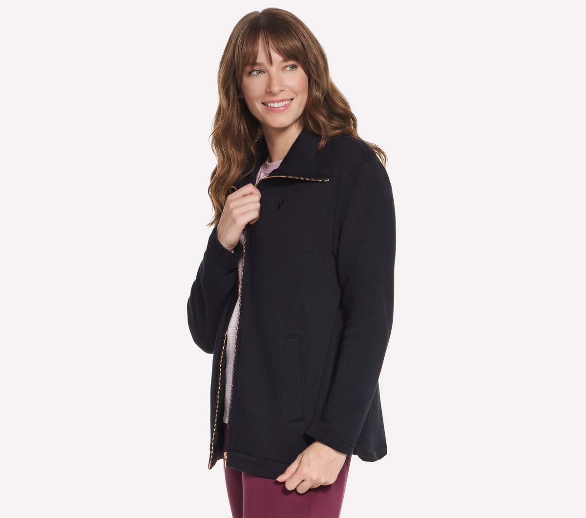 Skechers Women | GO SNUGGLE Tunic Full Zip Jacket