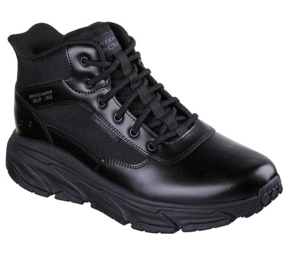 Skechers Men | Skechers Slip-in Work Waterproof Slip-Resistant: D'Lux Journey - Redron