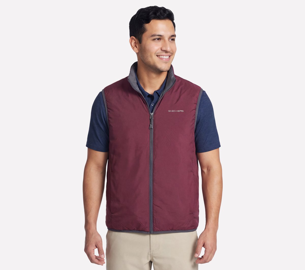 Skechers Men | GO SHIELD Cozy Fit Altitude Reversible Vest