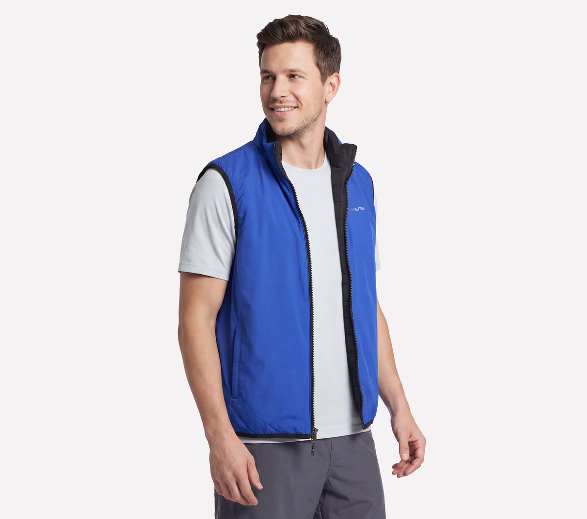 Skechers Men | GO SHIELD Cozy Fit Altitude Reversible Vest