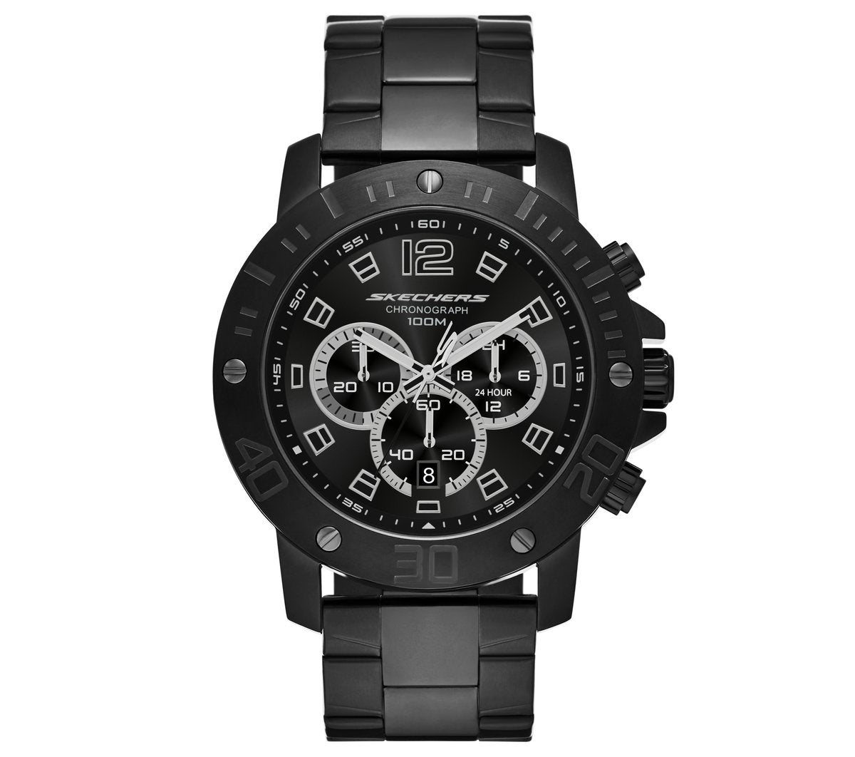 Skechers Men | Stainless Steel Chronograph Watch
