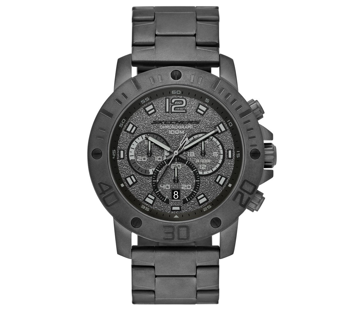 Skechers Men | Stainless Steel Chronograph Watch