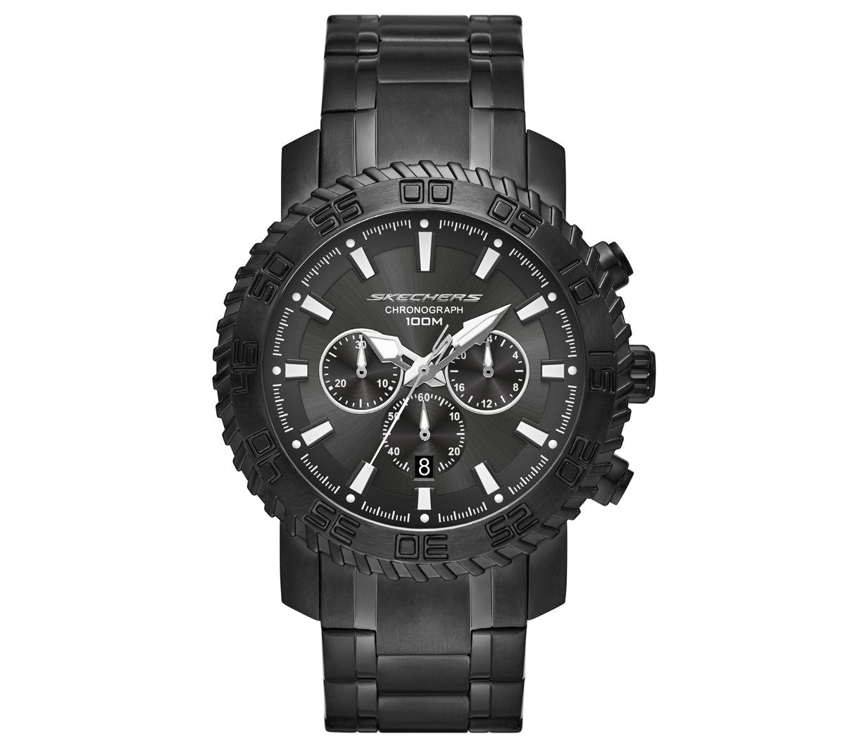 Skechers Men | Stainless Steel Chronograph Watch