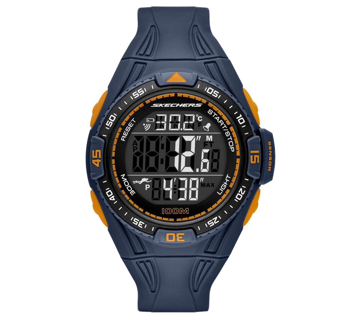 Skechers Men | Digital Long Strap Watch