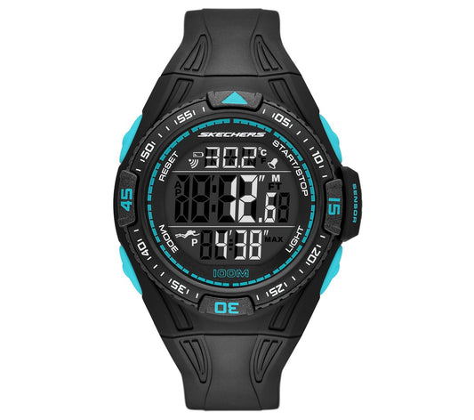 Skechers Men | Digital Long Strap Watch