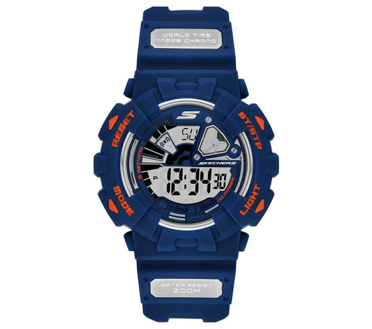 Skechers Men | Digital Blue Watch
