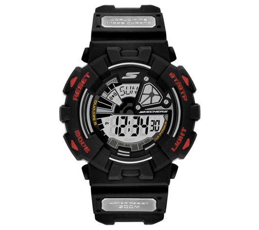 Skechers Men | Digital Black Watch