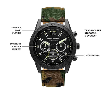 Skechers Men | Kornblum Camo Watch