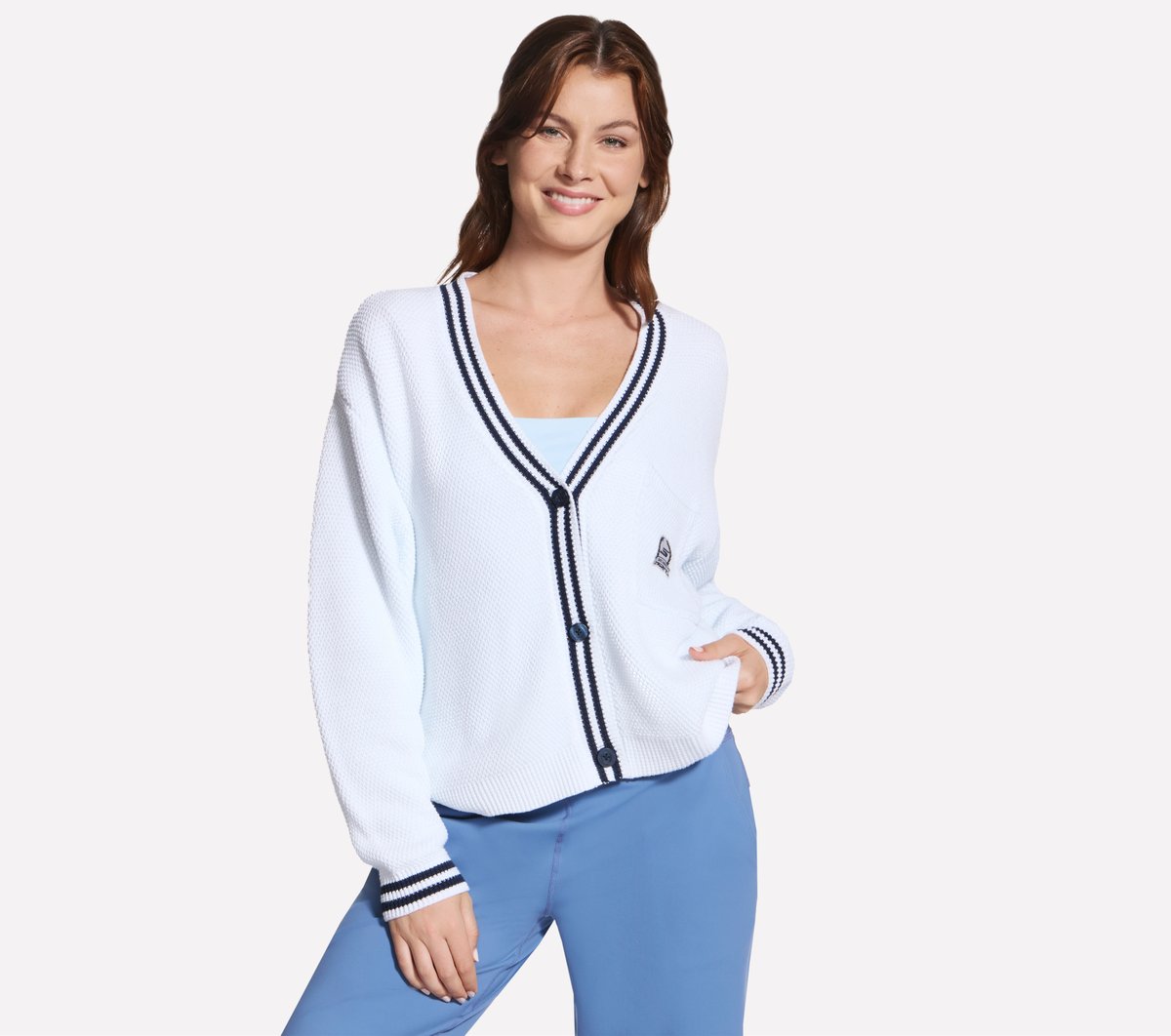 Skechers Women | Court Classic Cardigan Sweater