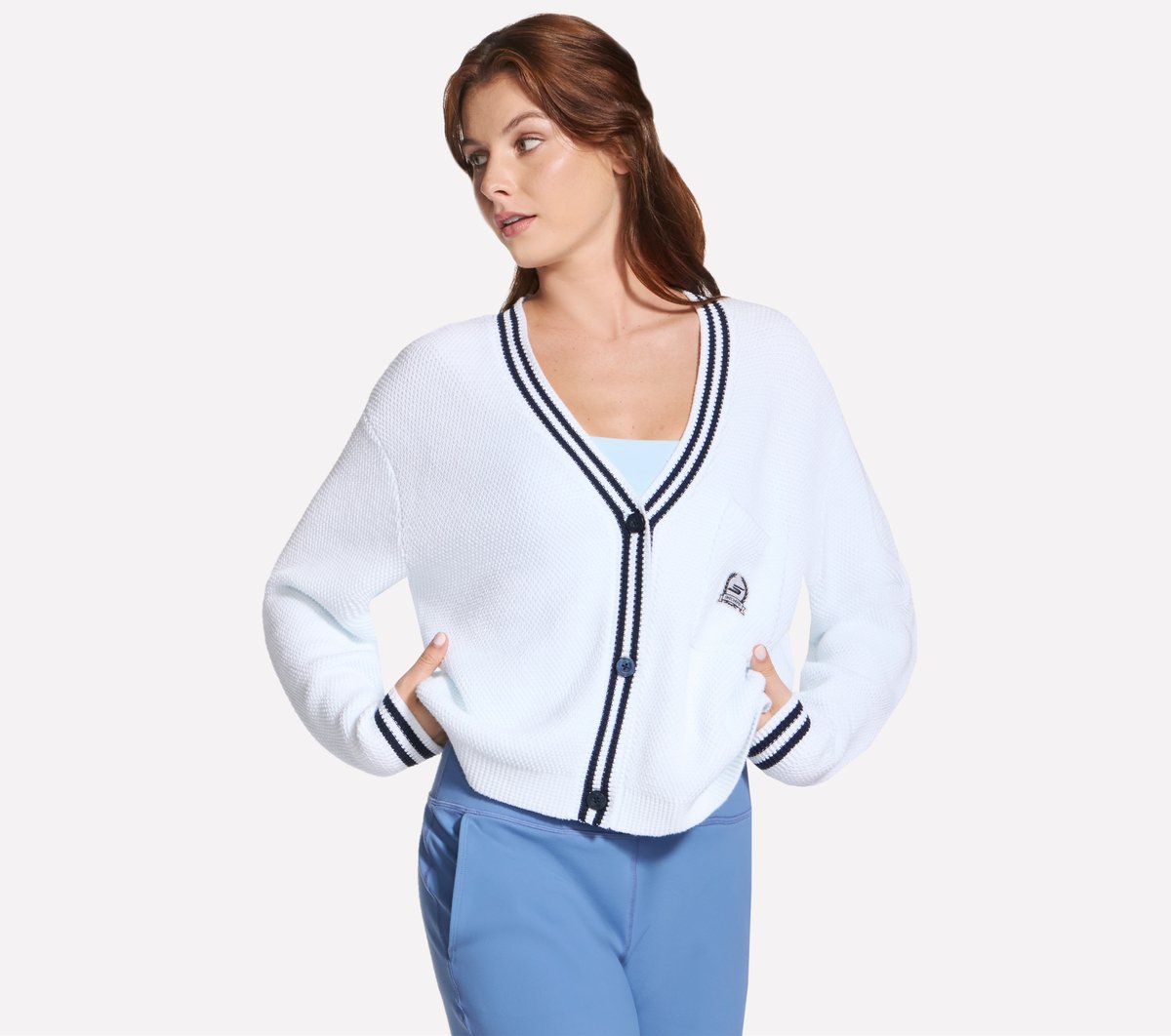 Skechers Women | Court Classic Cardigan Sweater