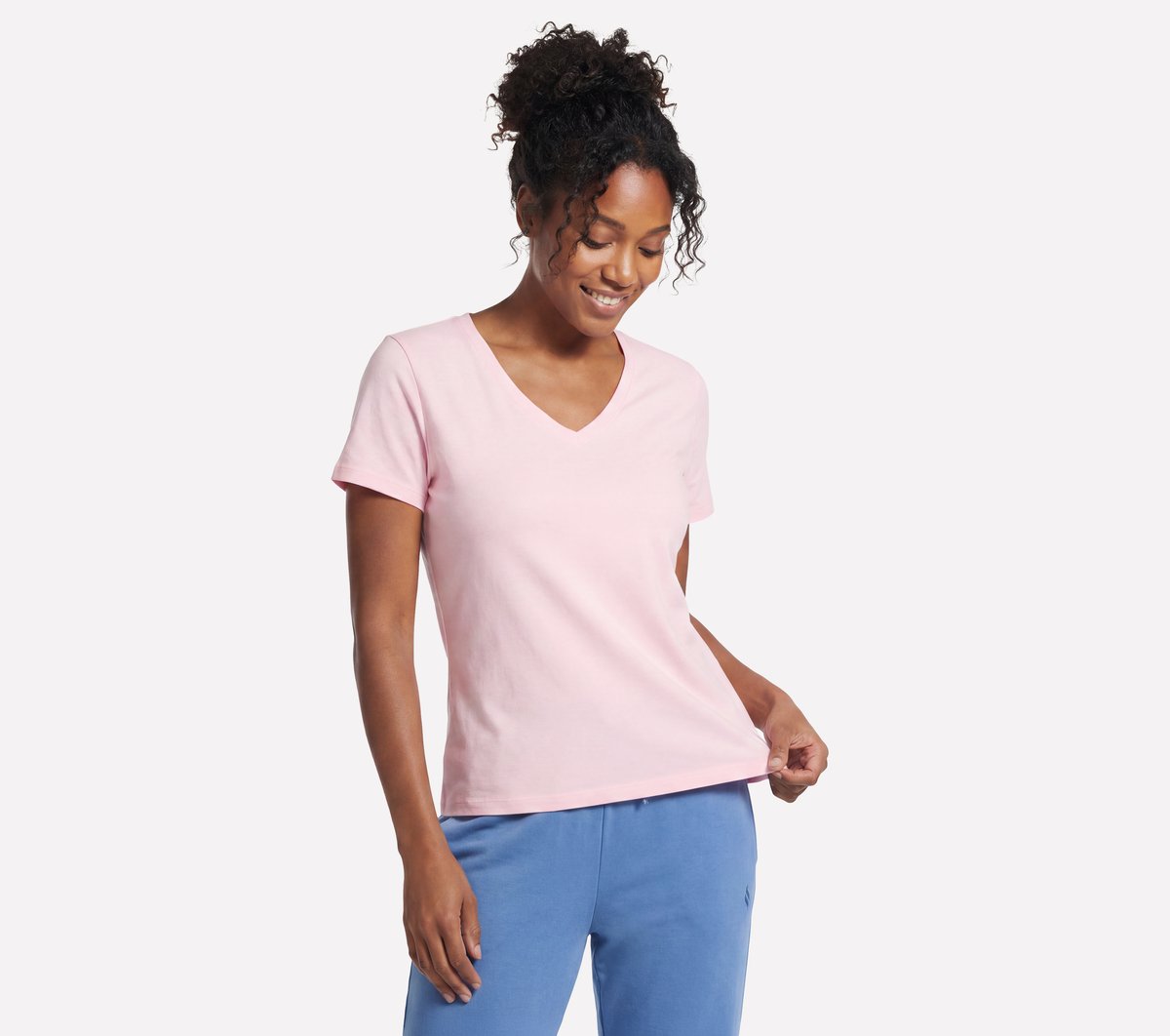 Skechers Women | Pima V-Neck Tee