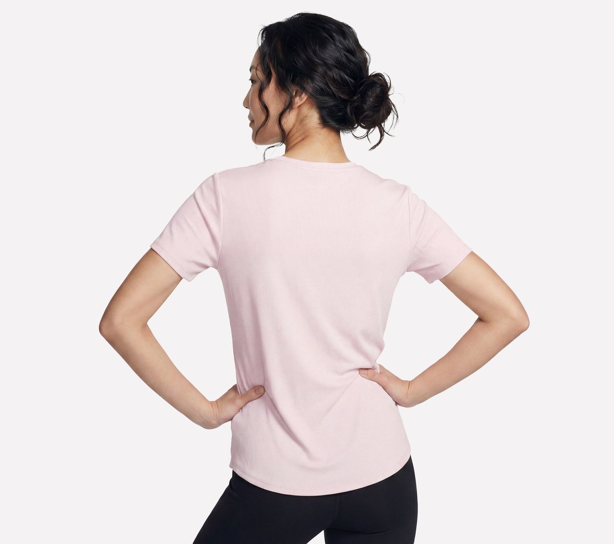 Skechers Women | GO WALK Luxe Rib Tee