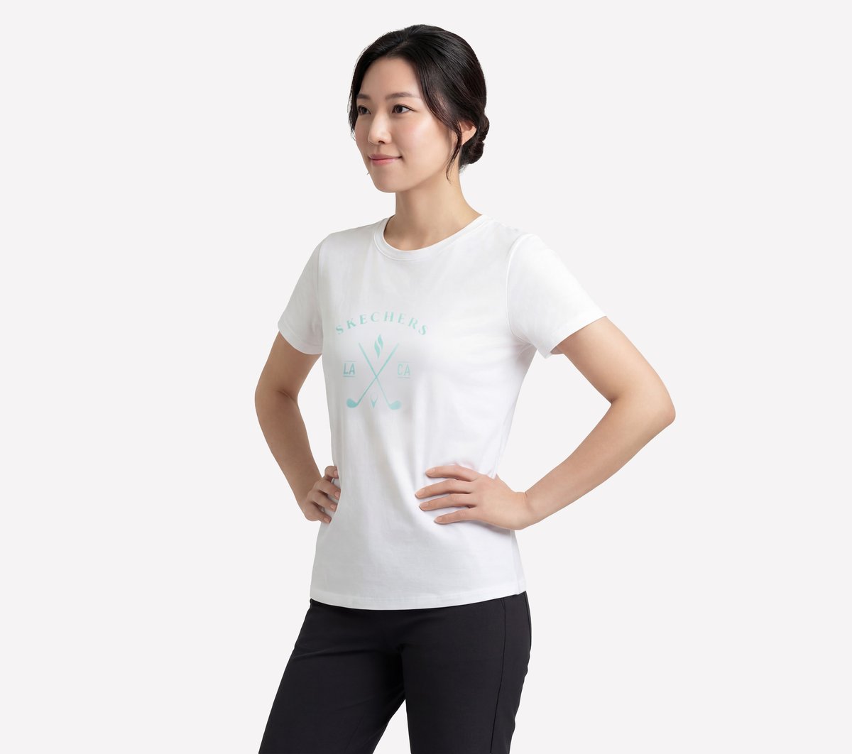 Skechers Women | Tee Time Short Sleeve Tee