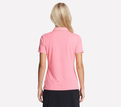 Skechers Women | GO GOLF Short Sleeve Birdie Zip Front Polo