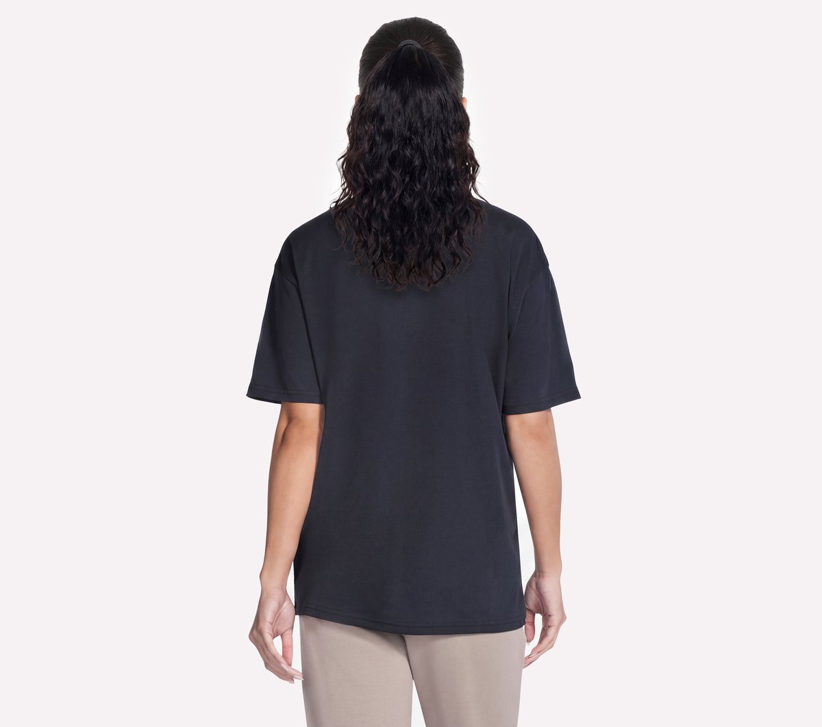 Skechers Women | Script Diamond Studded Short Sleeve Tee