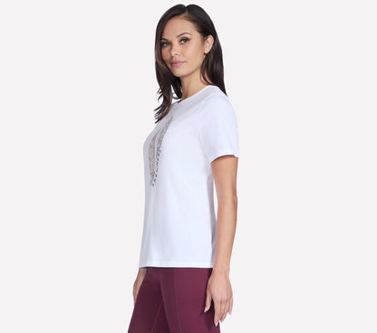 Skechers Women | Floral Diamond Short Sleeve Tee