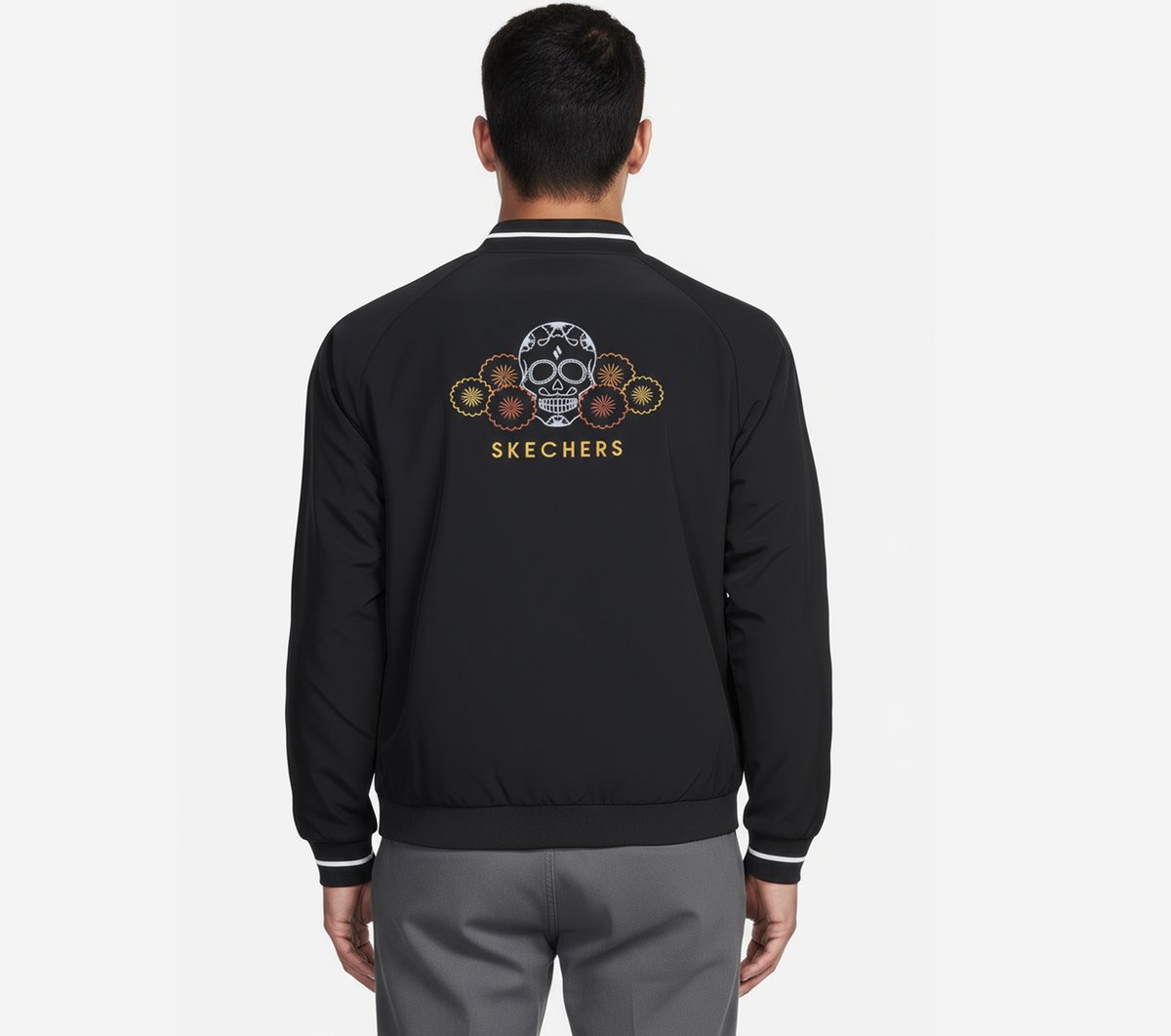 Skechers Men | Dia de Muertos Bomber Jacket