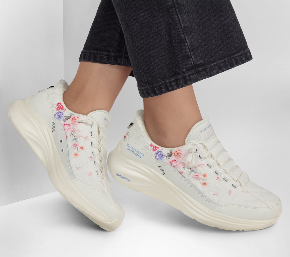 Skechers Women | Skechers Slip-ins: Contour Foam - Cozy Fit Gentle Bloom