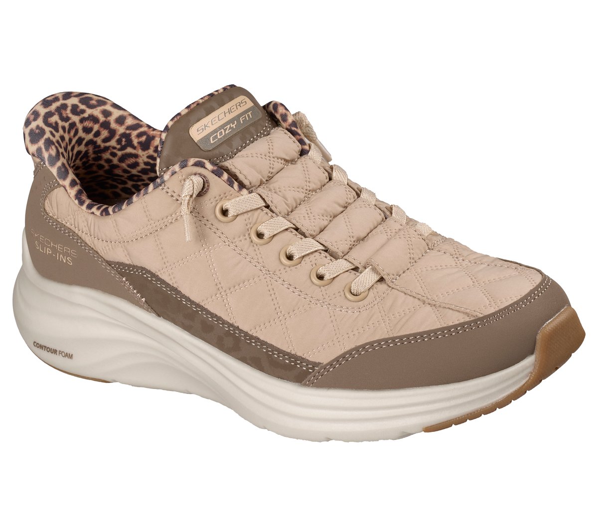 Skechers Women | Skechers Slip-ins: Contour Foam - Cozy Fit Leopard Dream
