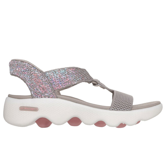 Skechers Women | Skechers Slip-ins: GO WALK Massage Fit Sandal - Confetti Sky