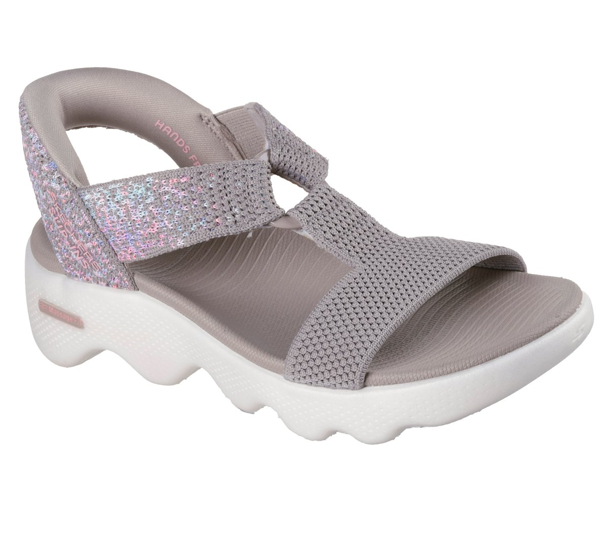 Skechers Women | Skechers Slip-ins: GO WALK Massage Fit Sandal - Confetti Sky