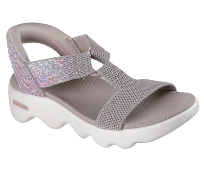 Skechers Women | Skechers Slip-ins: GO WALK Massage Fit Sandal - Confetti Sky