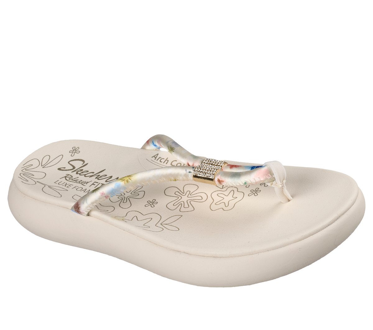 Skechers Women | Slide-Ups Relaxed Fit: Asana Luxe - Vibrant Beauty
