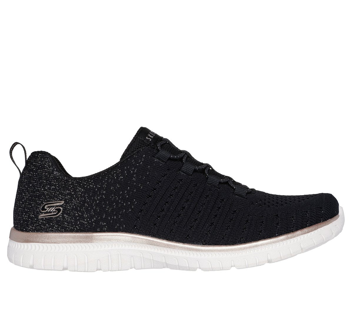 BLACK / ROSE GOLD,6.0,Medium