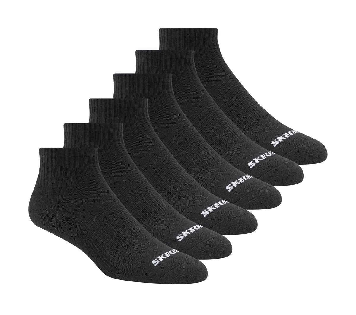 Skechers Women | 6 Pack Core Quarter Medium Socks