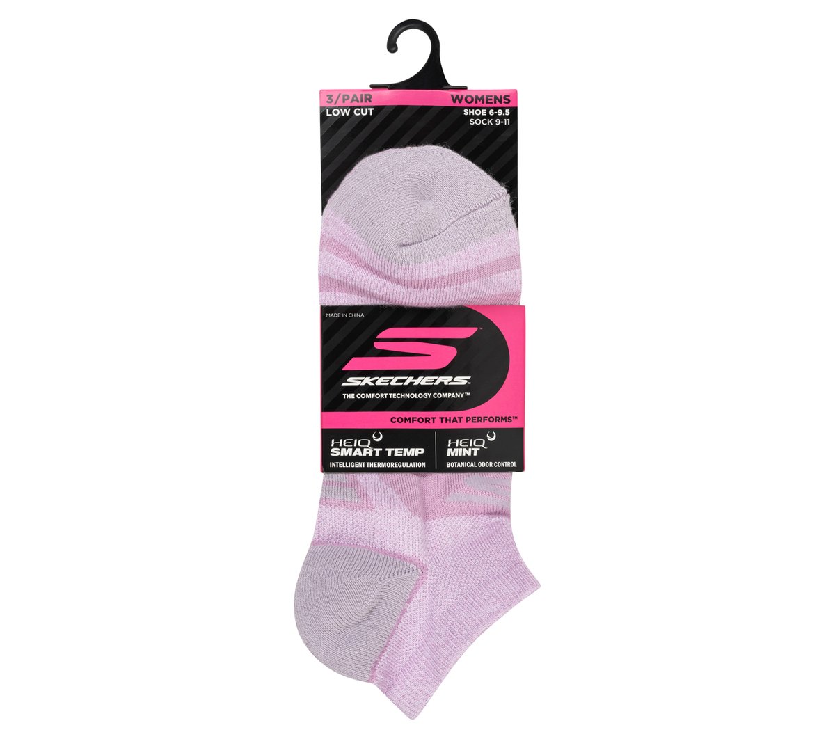 Skechers Women | 3 Pack Women's Performance Low Cut Running Socks