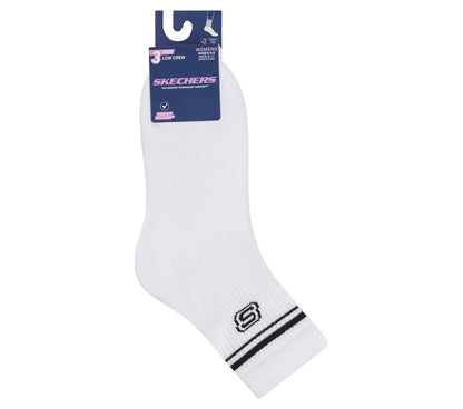 Skechers Women | 3 Pack Women's Low Crew Varsity Socks