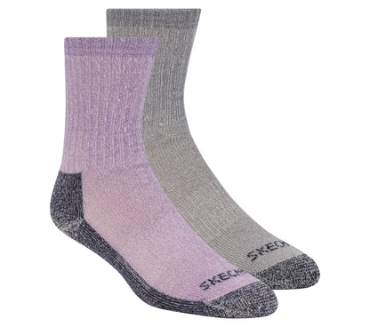Skechers Women | 2 Pack Women's Crew Wool Socks