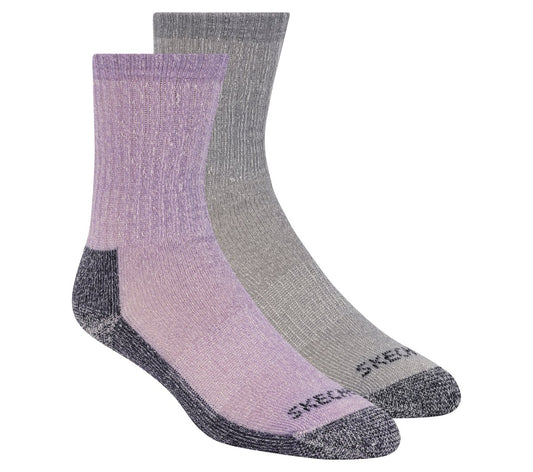 Skechers Women | 2 Pack Women's Crew Wool Socks