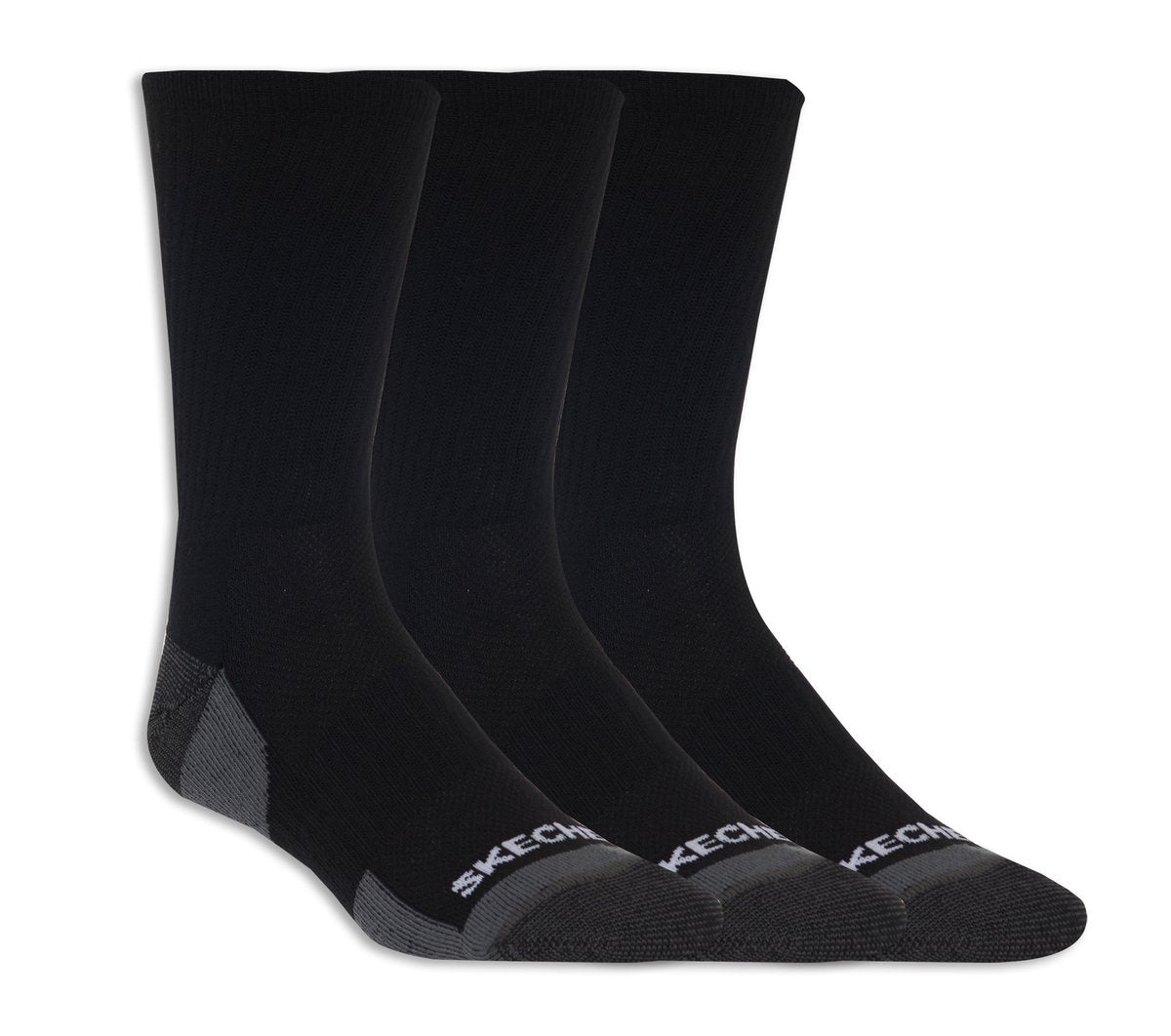 Skechers Women|Men | 3 Pack Half Terry Crew Socks