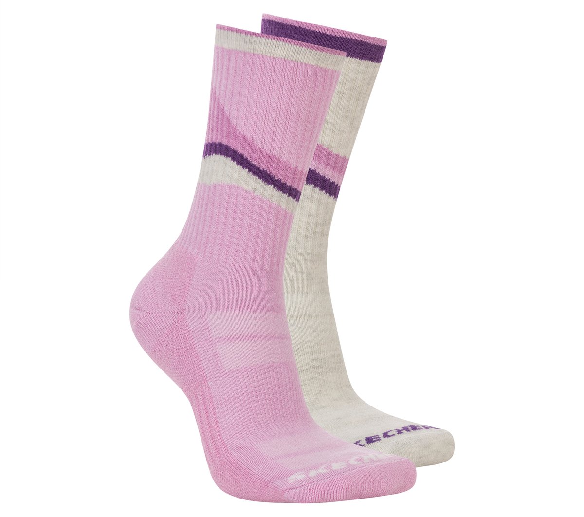Skechers Women | 2 Pack Women's Crew Trail Socks