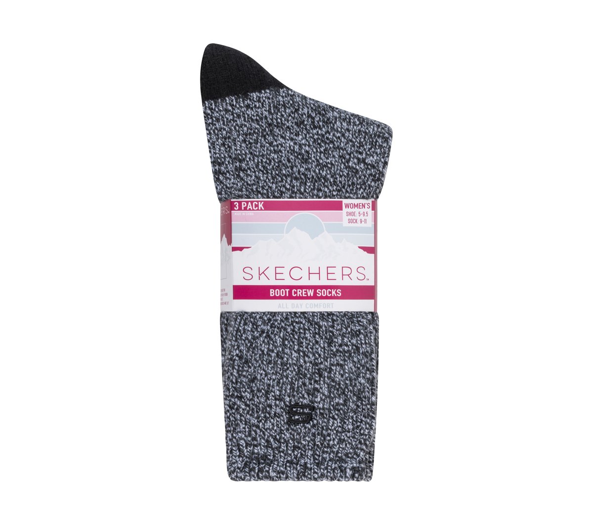 Skechers Women | Super Soft Boot Crew Socks - 3 Pack