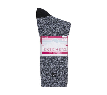 Skechers Women | Super Soft Boot Crew Socks - 3 Pack
