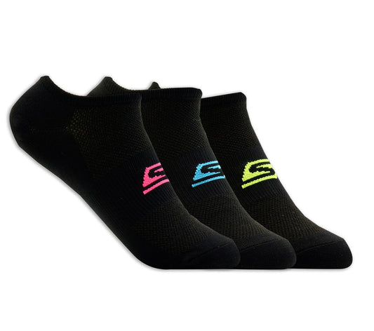 Skechers Women | 3 Pack No Show Stretch Socks