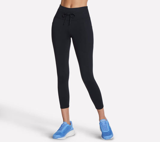 Skechers Women | GO WALK Rib Mix High Waisted 7/8 Legging