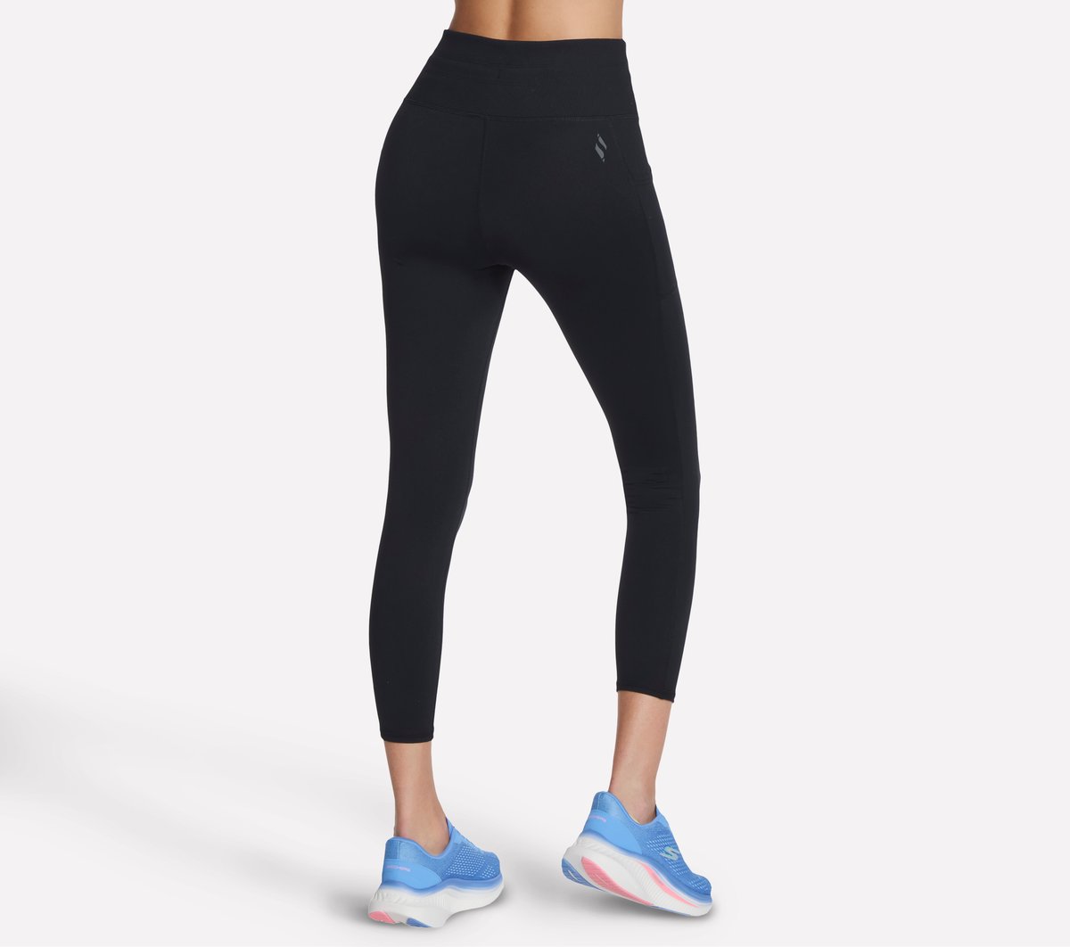 Skechers Women | GO WALK Rib Mix High Waisted 7/8 Legging