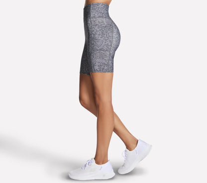 Skechers Women | GO FLEX Printed High Waisted 8 Inch Bike Short