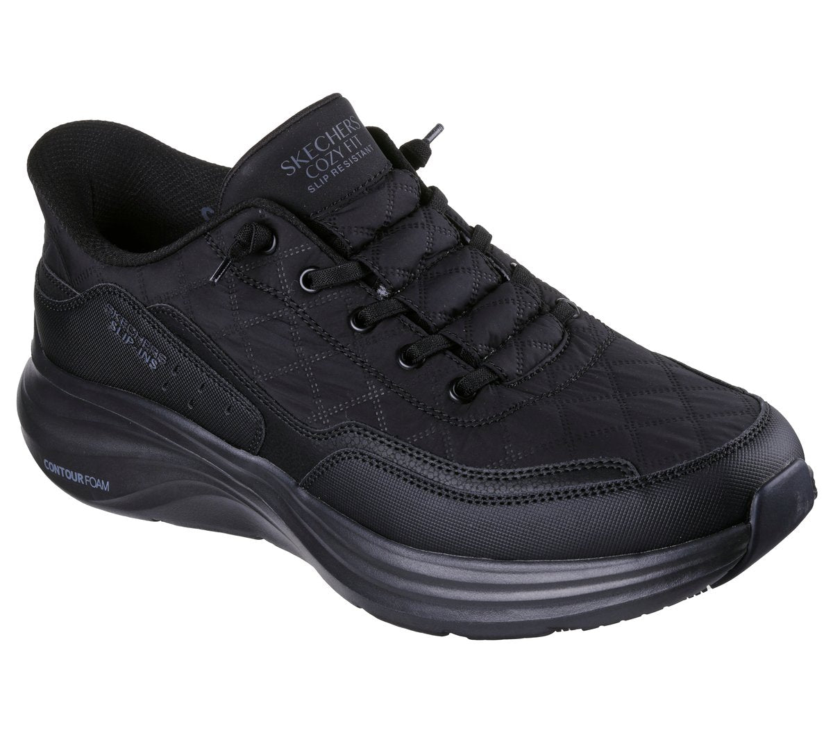Skechers Men | Skechers Slip-ins Work Slip-Resistant: Contour Foam - Cozy Fit