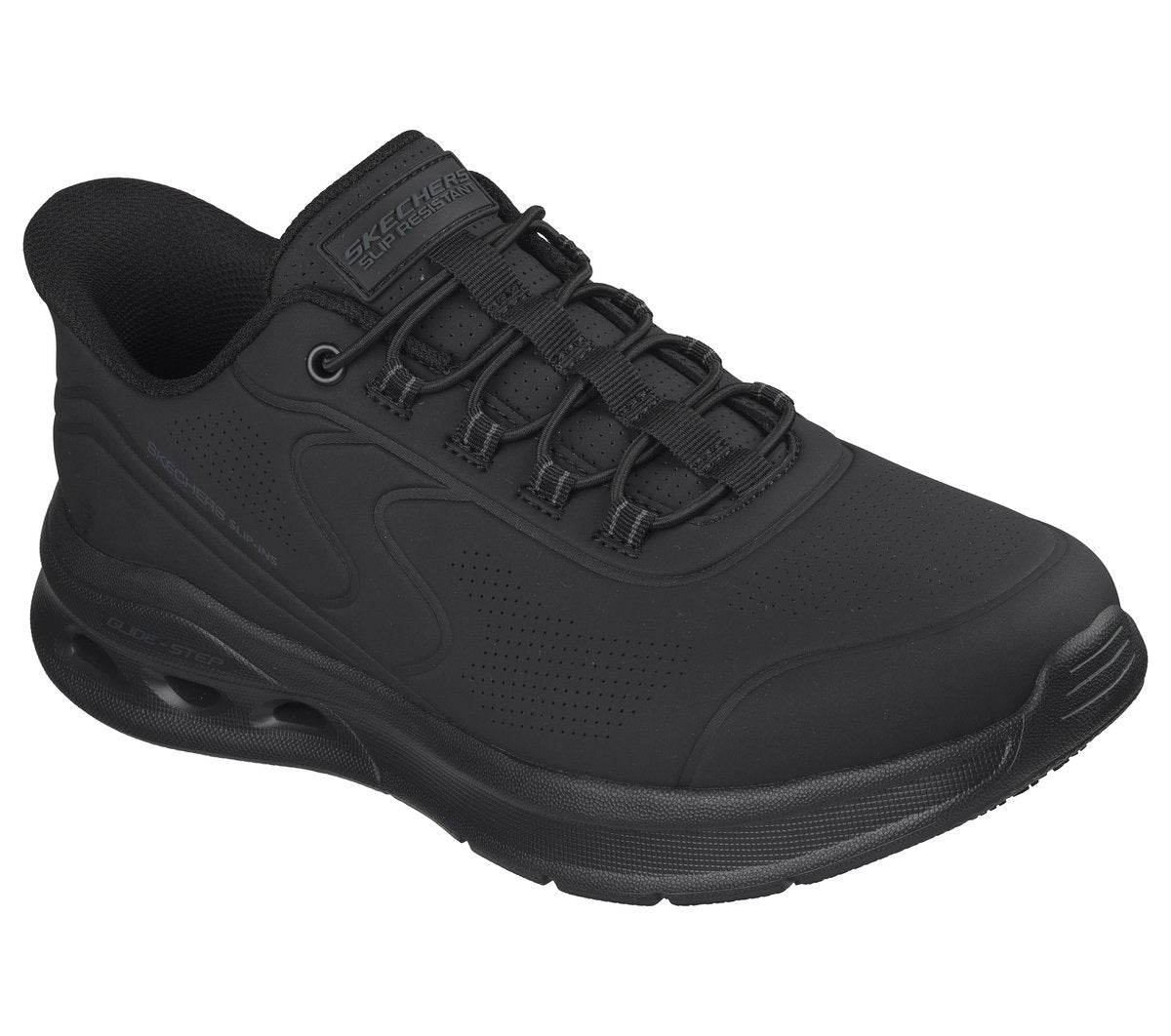 Skechers Men | Skechers Slip-ins Work Slip-Resistant Relaxed Fit: Arc Waves 2.0