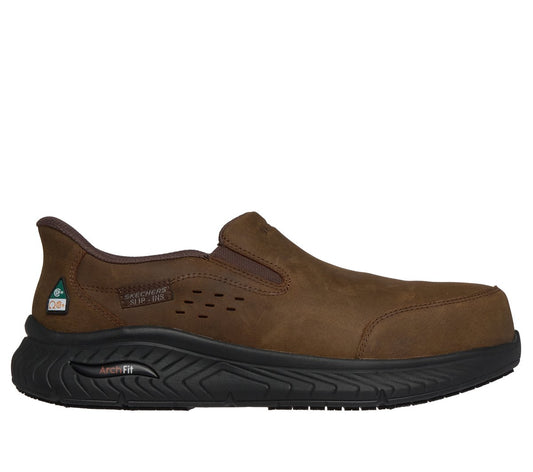 Skechers Men | Skechers Slip-ins Work Slip-Resistant: Arch Fit Crosser