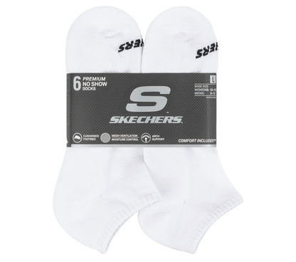 Skechers Men | 6 Pack Core Low Cut Large Socks