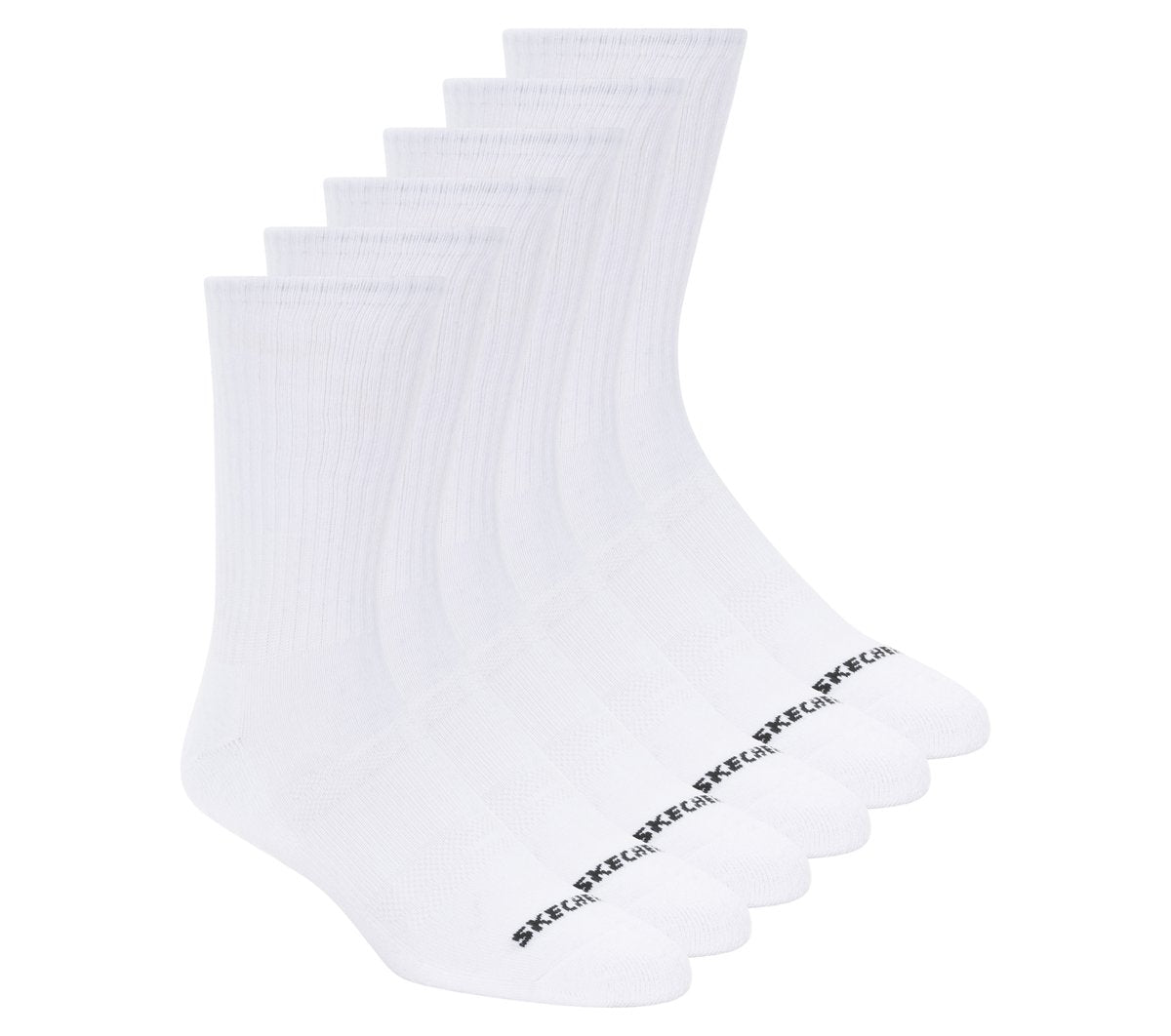 Skechers Men | 6 Pack Large Core Crew Socks